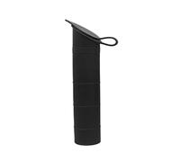 Inserto porta canna da pesca con fodera per barca, yacht, supporto per canna da pesca a 30 gradi, nero