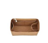 Inserto portaoggetti for borse COACH FIELD Inserto portaoggetti Borsa portaoggetti for fodera portafoglio(Brown B,27cm*15cm*13cm)