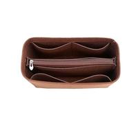 Inserto portaoggetti for borse COACH Laurel Inserto organizer for borsa Borsa portaoggetti for fodera for portafoglio(Brown a)