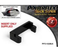 Inserto Scambiatore Superiore Powerflex Nero PFF3-1322BLK