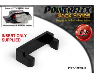 Inserto Scambiatore Superiore Powerflex Nero PFF3-1322BLK