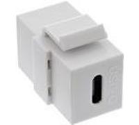 Inserto snap-in USB 3.1 Keystone - presa USB-C - presa - bianco NEW