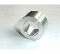 Inserto Spaziale In Alluminio 25Mm OD 20Mm Lunghezza ID 15Mm Foro CNC