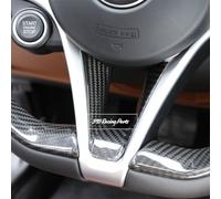 Inserto volante in VERO CARBONIO per Alfa Romeo Giulia