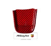 Inserto Volante in VERO CARBONIO rosso per Abarth 595 - 695 Restyling
