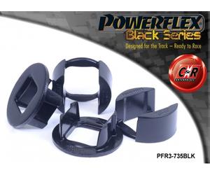 Inserts Per Bush Del Subframe Posteriore Powerflex Nero PFR3-735BLK