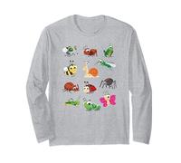 insetti e insetti piccoli insetti immagini animali da giardino animali Maglia a Manica