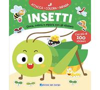 Insetti. Gioca, colora e impara con gli stickers. Ediz. a colori