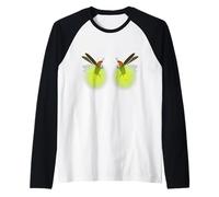 Insetti Insetti Entomologia Beetle Due Fulmini Bugs Maglia con Maniche Raglan