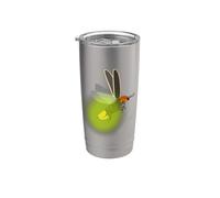 Insetti Insetti Entomologia Beetle Fulmine Bug Bicchiere termico in acciaio inox doppia parete