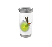 Insetti Insetti Entomologia Beetle Fulmine Bug Bicchiere termico in acciaio inox doppia parete
