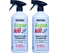 Insetticida Acaricida Acqua Kill Insetti Striscianti Volanti Acari 500ml 2 Pezzi