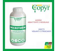 INSETTICIDA CONCENTRATO MICROTHRIN 4.0 COPYR 1LT ABBATTENTE RESIDUALE INSETTI