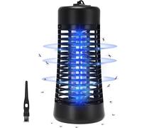 Insetticida elettrico, lampada UV per eliminare le zanzare, falene, aggiornata, trappola per mosche elettrica con spazzola per la pulizia, zanzara killer per interni, giardini, terrazze, campeggio