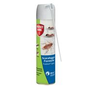 Protect Home Fastion Spray, Insetticida a rapida azione per eliminare formiche e scarafaggi. Con cannuccia per applicazione di precisione 400 ml