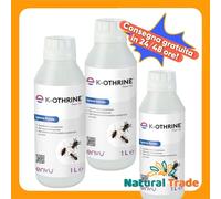 INSETTICIDA FORMICHE BLATTE ZANZARE MOSCHE ENVU K-OTHRINE FLOW 7,5 1L - 3 PEZZI