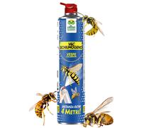 Insetticida Schiuma Vespe e Calabroni 750ml Spray Schiumogeno a Lunga Gittata
