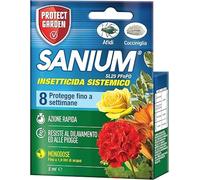 Insetticida sistemico PROTECT GARDEN 5ml elimina afidi cocciniglia con protezion