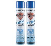 Insetticida Spray Inodore, Con Acqua Contenente Estratto Di PIRETRO, Natural Defender. Contro Tutti Gli Insetti Volanti e Infestanti. Non Danneggia Il Verde 500ml (2 Spray)