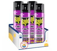 Insetticida spray per mosche, zanzare, scarafaggi e formiche - Formato 400 ml - Variazioni 4/8/12 Pezzi (4)