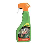 Insetticida Spray Pronto Uso 500ml a Base di Piretro Naturale - Per Piante Ornamentali da Appartamento, Balcone e Giardino - Contro Afidi, Tripidi, Ragnetti Rossi, Mosche Bianche e Coleotteri - PFnPO