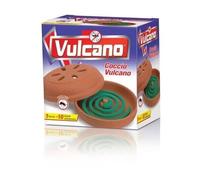 Spirali Antizanzare Vulcano Diffusore Coccio 10 Spirali 8008090066038