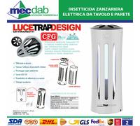 Insetticida Zanzariera Elettrica da Tavolo e Parete Lucetrap Design EZ015 CFG