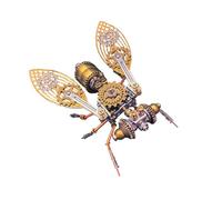 Insetto in metallo puzzle 3D, Steampunk meccanico in metallo mosca montaggio STEM Model Kit, regalo da collezione ideale per adulti e ragazzi