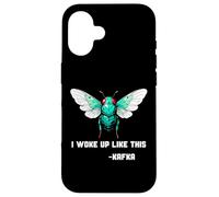 Insetto Mi sono svegliato come questo Franz Kafka Cicada Beetle Bugs Custodia per iPhone 16