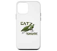 Insetto pregare mantide mangiare insetti romantici mantide animali domestici Custodia per iPhone 12 mini