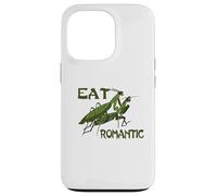 Insetto pregare mantide mangiare insetti romantici mantide animali domestici Custodia per iPhone 13 Pro