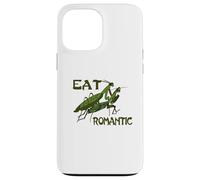 Insetto pregare mantide mangiare insetti romantici mantide animali domestici Custodia per iPhone 13 Pro Max