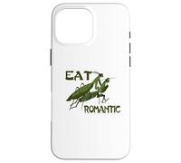 Insetto pregare mantide mangiare insetti romantici mantide animali domestici Custodia per iPhone 16 Pro Max