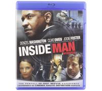 Inside Man (Blu-ray) Denzel Washington Jodie Foster Clive Owen Willem Dafoe
