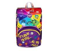 Seven Inside Out 2 Zaino Doppio Scomparto Estensibile,Viola, Maxi Capienza, Schienale Preformato, Zaino Scuola Elementare e Media, Bambina e Ragazza