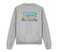 Inside Out 2Its Fine I'm Fine Felpa Joy Donna (TV25803)