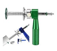 Inside Pipe Cutter for PVC Pipe, Adjustable Depth, 1/4 Inch Hex Shank (Green)
