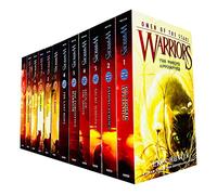 Insieme della raccolta di libri di Warrior Cats Volume da 13 a 24 (La terza serie completa (Warriors: Power of Three, volumi da 13 a 18) e la quarta serie completa (Warriors: Omen Of The Stars, volum