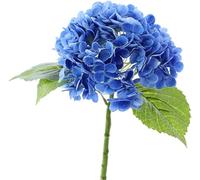 Insieme di 5 Fiori di ortensiga Lieve 3D Real Touch Artificiale Hydrangea Finori FOWERS per la Decorazione della Festa