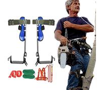Insieme di crampi di arboricoltura - Strumenti professionali per l'arboricoltura | Attrezzatura da arrampicata con pedale non slip | Crampi adattati alla raccolta di frutta, lavoro forestale e