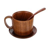 Insieme Di Tè Di Legno Di Legno Bere Tazza Giapponese Di Legno Tazza Di Tè