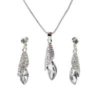 Insieme Gioielli Ovali Ispirati Alla Collana E Orecchini In Lega Adatti Per Orecchini Collane Matrimoni Feste Tutti I Giorni E Occasioni Speciali