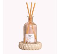 Insieme - Grazie Mamma | Profumatore per Ambienti Miele, Cioccolato e Biscotto | Bastoncini Diffusori a Base Naturale | Made in Italy | Elegante per Casa e Ufficio | Idea Regalo Relax (Medio)