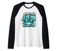 Insieme per Le Sue Donne Sostegno Sopravvissuto alla Memoria della vittima Maglia con Maniche Raglan