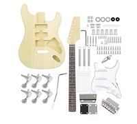 insieme professionale della chitarra elettrica Kit Chitarra 6 Corde 22 Tasti Corpo In Tiglio Collo Chitarra Elettrica Strumento Musicale Set Per Principianti kit per chitarra incompiuto