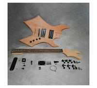 insieme professionale della chitarra elettrica Kit Per Chitarra Elettrica Fai-da-te Da 39 Pollici Corpo In Mogano Collo In Acero Tastiera In Palissandro kit per chitarra incompiuto