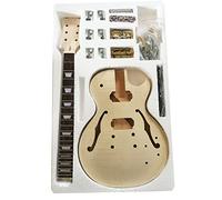 insieme professionale della chitarra elettrica Kit Per Chitarra Elettrica Incompiuta Fai-da-te Il Corpo E La Paletta In Mogano Massiccio Sono Con Top In Acero Fiammato kit per chitarra incompiuto