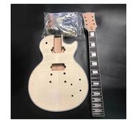 insieme professionale della chitarra elettrica Nuovo Kit Fai-da-te Per Chitarra Elettrica Incompiuta Con Corpo In Mogano Per Chitarra Stile For For LP Tutte Le Parti kit per chitarra incompiuto