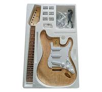 insieme professionale della chitarra elettrica Set Di Accessori Per Chitarra Elettrica Incompiuta Corpo In Acero Manico In Acero Duro Tastiera In Palissandro kit per chitarra incompiuto (Color : 02)