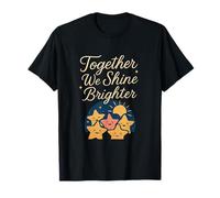 Insieme risplendiamo più Brillanti Friends Getaway Design Maglietta